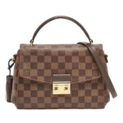 Pre-owned Leather handbags Louis Vuitton Vintage , Brown , Dames