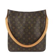 Pre-owned Canvas louis-vuitton-bags Louis Vuitton Vintage , Brown , Da...