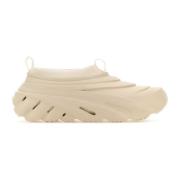 Ivory Echo Storm Slip Ons Crocs , White , Heren