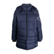 Down Jackets Emporio Armani EA7 , Blue , Heren