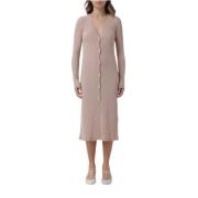 Knitted Dresses Twinset , Pink , Dames