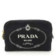 Pre-owned Canvas totes Prada Vintage , Black , Dames