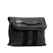 Pre-owned Leather clutches Bally Pre-owned , Black , Heren