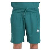 Casual Shorts Adidas , Green , Heren