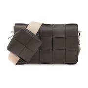 Cassette Medium schoudertas Bottega Veneta , Gray , Heren