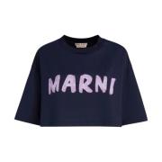 T-Shirts Marni , Purple , Dames