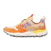 Suede and fabric sneakers Yamano 3 Woman Flower Mountain , Multicolor ...