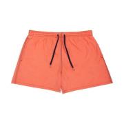 Oranje Boxershort met zijzakken Malo , Orange , Heren