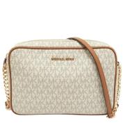 Pre-owned Leather crossbody-bags Michael Kors Pre-owned , White , Dame...