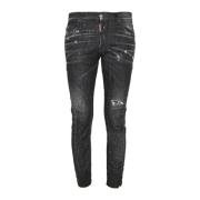Slim-fit Jeans Dsquared2 , Black , Heren