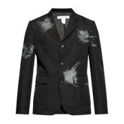 Bedrukte blazer Comme des Garçons , Black , Heren