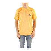 Heren Sunset Cross Regular T-Shirt Marcelo Burlon , Orange , Heren