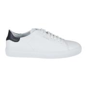 Witte Leren Lage Sneakers Axel Arigato , White , Heren