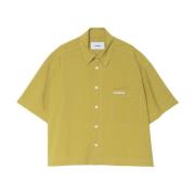Short Sleeve Shirts Bonsai , Green , Heren