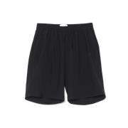 Zwarte Basket Shorts Wolmix Bonsai , Black , Heren