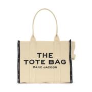 The Jacquard Large Tote Bag in Zand Marc Jacobs , Yellow , Dames