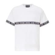 Witte T-shirts en Polos Versace Jeans Couture , White , Heren