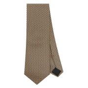 Zijden stropdas gemaakt in Italië Ermenegildo Zegna , Multicolor , Her...