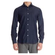 Blouses & Shirts Barba , Blue , Heren