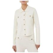 Denim Jackets Twinset , White , Dames