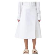 Midi Skirts Marni , White , Dames