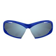 Extreme Sportieve Rechthoekige Zonnebril Balenciaga , Blue , Unisex