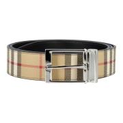 Reversible Check Riem Burberry , Multicolor , Heren