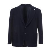 Stijlvolle Blazers voor Mannen Lardini , Blue , Heren