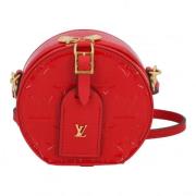 Pre-owned Leather crossbody-bags Louis Vuitton Vintage , Red , Dames