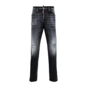 Trousers Dsquared2 , Black , Heren