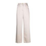 Trousers Brunello Cucinelli , Beige , Dames