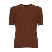 T-Shirts Peserico , Brown , Heren