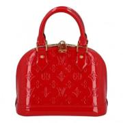 Pre-owned Leather crossbody-bags Louis Vuitton Vintage , Red , Dames