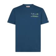 T-Shirts MC2 Saint Barth , Blue , Heren