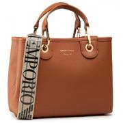 Handbags Emporio Armani , Brown , Dames