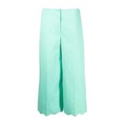 Trousers Moschino , Green , Dames