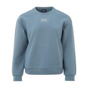 Sweatshirts Emporio Armani EA7 , Blue , Dames