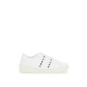 Rockstud Untitled Open Leren Sneakers Valentino Garavani , White , Her...