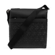 Schoudertas met monogram Salvatore Ferragamo , Black , Heren