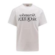 T-Shirts Alexander McQueen , White , Heren