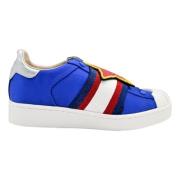 Blauw Rood Ster Sneakers MOA - Master OF Arts , Multicolor , Dames