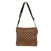 Pre-owned Canvas louis-vuitton-bags Louis Vuitton Vintage , Brown , Da...