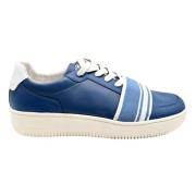 Blauwe Action Leren Sneakers Md21 M10C MOA - Master OF Arts , Blue , H...