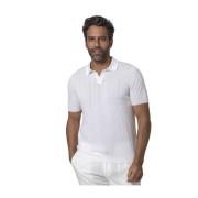 Polo Shirts Gran Sasso , White , Heren