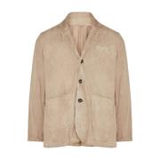 Blazers Barba , Beige , Heren