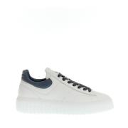 Strepen Wit en Poederblauw Hogan , White , Heren