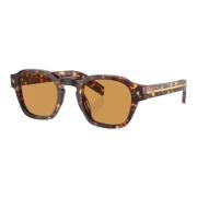 Heren zonnebril Phantos Havana Lichtbruin Prada , Brown , Heren