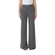 Wide Trousers Pt01 , Multicolor , Dames