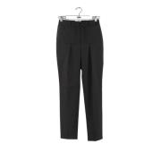 Pre-owned Polyester bottoms Balenciaga Vintage , Black , Dames