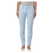 Slim-fit Trousers Dondup , Blue , Dames